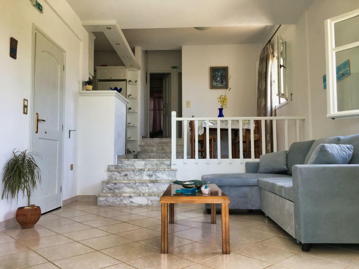 Anthoula'S Sea View Apartment Писо-Ливади Экстерьер фото