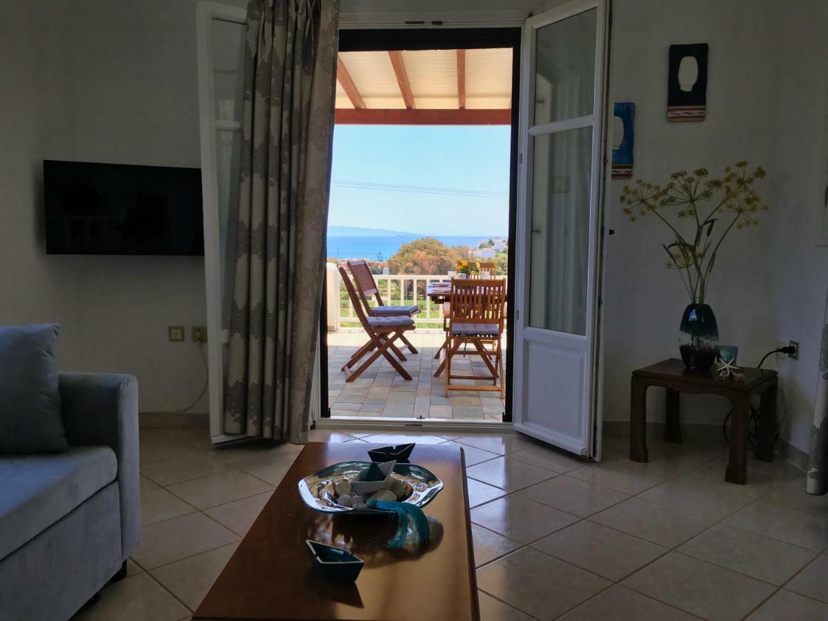 Anthoula'S Sea View Apartment Писо-Ливади Экстерьер фото